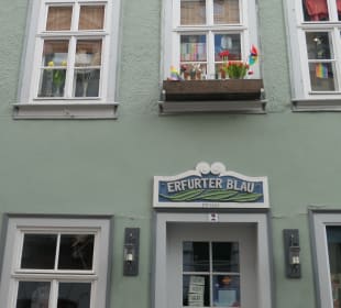 Auf der bebauten Krämerbrücke