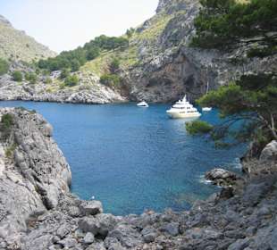 Kleine Bucht in Sa Calobra