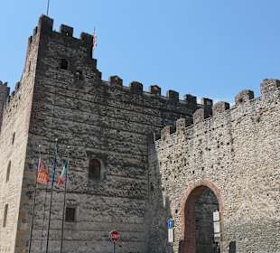 Marostica: die Untere Burg (Castello Inferiore)