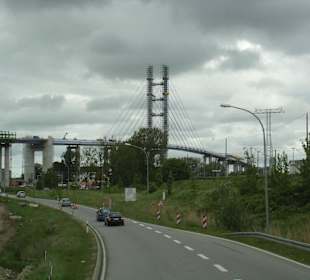 Rügenbrücke im Bau