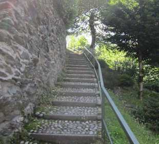 San Siro Weg zum See