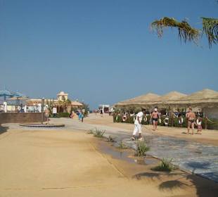 Strand en strandtent