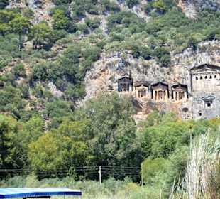 Grobowce likijskie w Dalyan, IV wiek p.n.e.