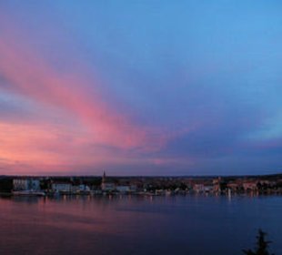 Sicht auf Porec