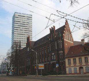 Die alte Post unter dem Oderturm