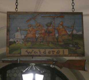 Im Hofbräuhaus bei den Stammtischen