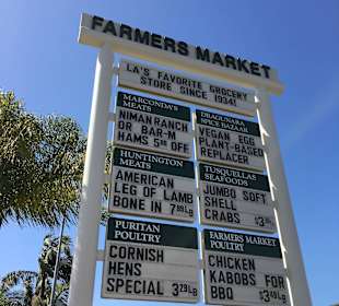 Farmers Market Schild