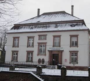 Altstadt Wissembourg im Winter