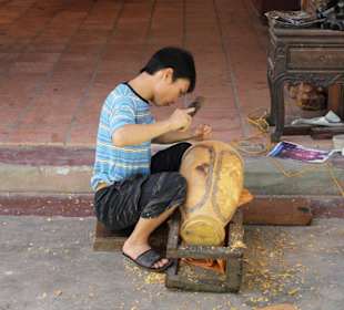 Handwerkerinsel bei Hoi An