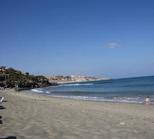 Toller Strand ca. 400 Meter rechts vom Hotel