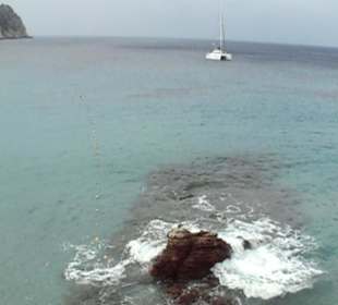 Blick auf das Meer in Sant Elm