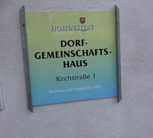 Dorfgemeinschaftshaus Oberstetten