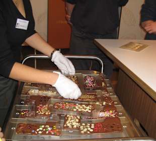 Verzierte Schokoladen