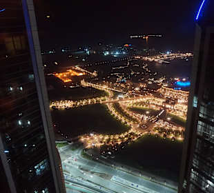 Ausblick Ray´s Bar, Etihad Towers