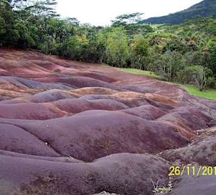 Die farbige Erde von Chamarel