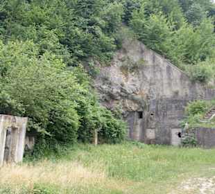 Mannschaftsunterkünfte der Batterien!
