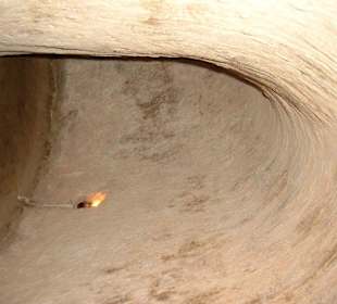 Ein Gang im Tunnelsystem