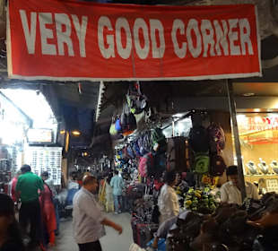 Auf dem Markt unterwegs