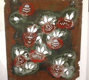 Schablonen in der Malerwerkstatt