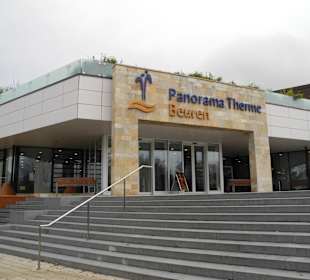 Eingang der Panorama Therme in Beuren