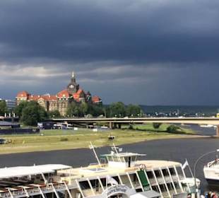 Blick zum kommenden Regen 