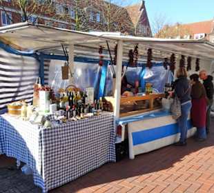 Rundgang über den Emder Wochenmarkt