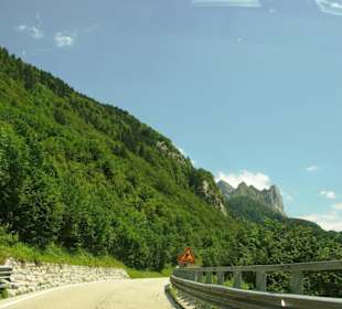 Juli Auffahrt bei Königswetter