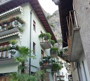 Unten kleine Restaurants