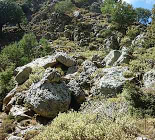 Wanderung durch die Imbros Schlucht