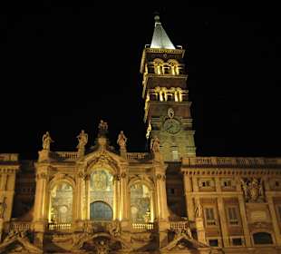 Santa Maria Maggiore at night