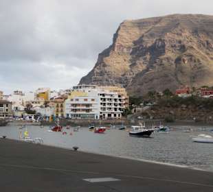Vueltas - der Hafen im Valle Gran Rey