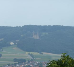 Vierzehnheiligen von Kloster Banz aus gesehen