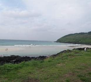 Davanti alla spiaggia