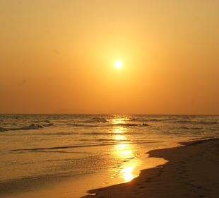 Sonnenuntergang am Strand