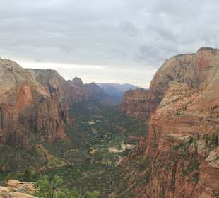 Ausblick von "Angels Landing"