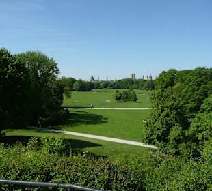 Blick vom Monopteros