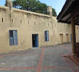 Ein Teil des alten Gefängnisses auf der Insel