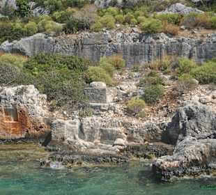 Kekova - die versunkene Stadt