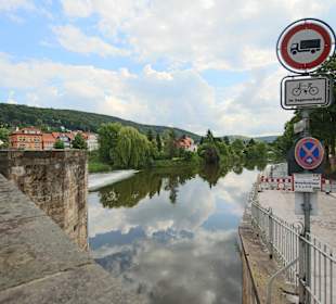 Blick von der alten Weserbrücke