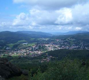 Blick vom Silberberg (955 m)
