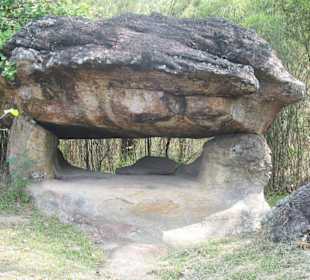 Bizarre Felsformation