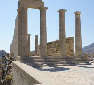 Tempel der Athena Lindia
