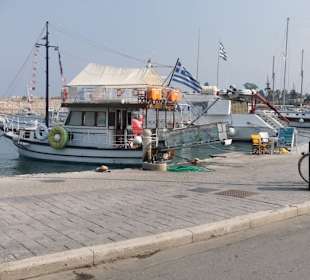 Ein Spaziergang in der Nähe des Hafens