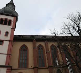 Bei einer Stadtbesichtigung von Würzburg