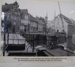 Historischer Tretkran - alte Bilder