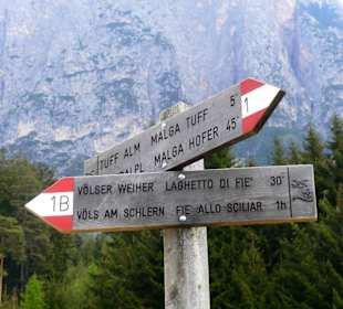 Abwechslungsreicher Weg