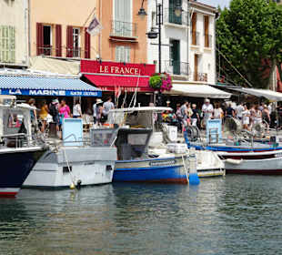 Impressionen aus dem Hafen von Cassis