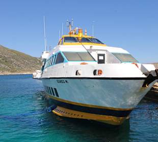 Im Hafen von Favignana