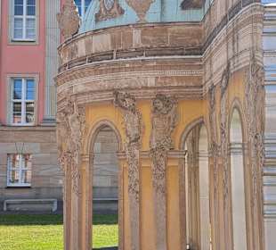 Innenhof des Schlosses