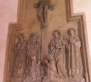 Im Kreuzgang von St. Stephan in Mainz